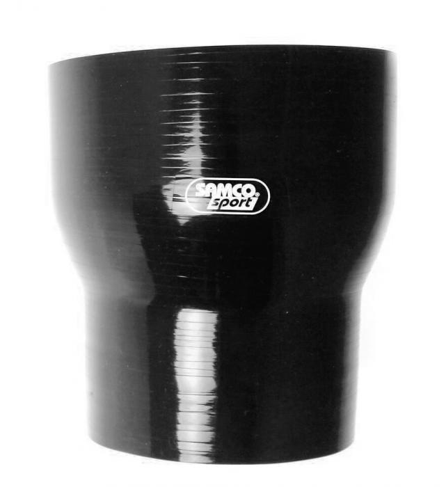 Samco Reduzierstück 102-76mm 
 schwarz