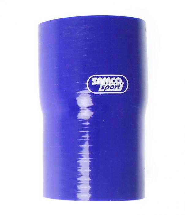 Samco Reduzierstück 102-76mm 
 blau