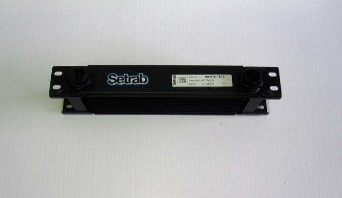 Ölkühler Setrab STD 610 Serie 6 Pro Line 
 10 Reihen (76mm) 50-610-7612