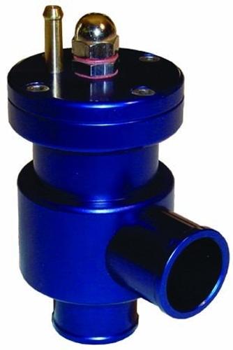 Dump Valve Sytec 0,5-3 bar Kolbenventil geschlossen 
 - Anschlussdurchmesser 25mm blau