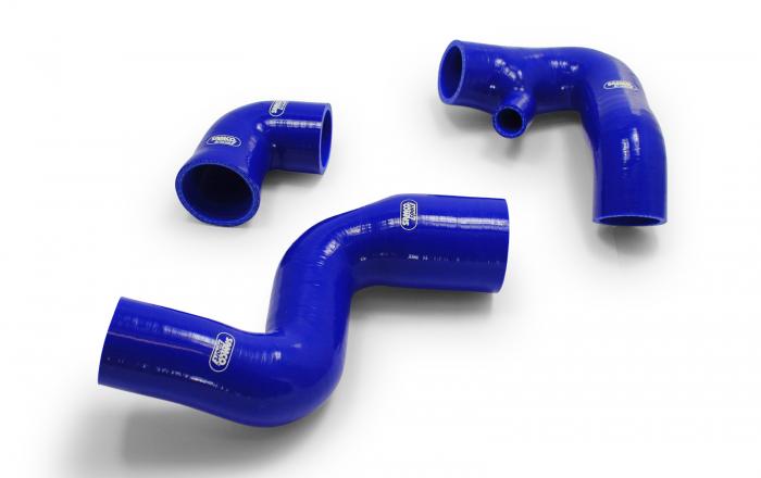 Samco Audi A4 Turbo B6 AVJ/AMB/BFB
3-teiliges Ladeluftsystem blau