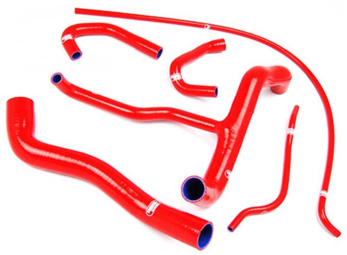 Samco Chevrolet Camaro L99 6.2Ltr V8 2010-
6-teiliges Kühlwasser-Schlauchkit rot
