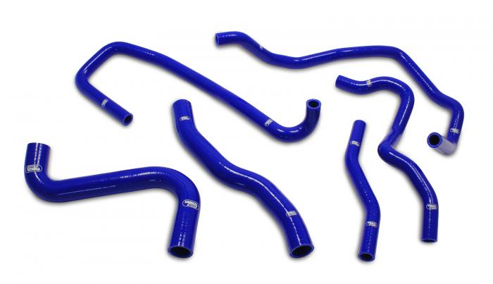 Samco Ford Fiesta ST 150 2.0Ltr Duratec 16v 2/06- 
 6-teiliges Kühlwasser-Schlauchkit schwarz