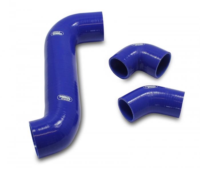 Samco Toyota Starlet EP82 RH/D JDM spec 12/89-12/95
3-teiliges Ladeluftsystem blau