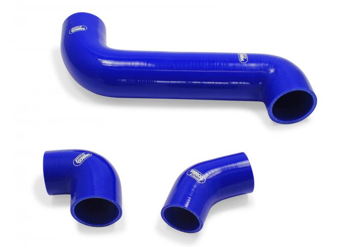 Samco Toyota Starlet EP91 RH/D JDM spec 12/95-
3-teiliges Ladeluftsystem blau