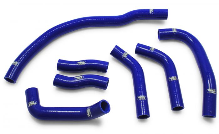 Samco Toyota MR2 Turbo REV 3 93 - 99 
 7-teiliges Kühlwasser-Schlauchkit blau