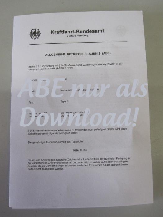 Goodridge Bremsschlauchsatz Saab 9.5 alle ab 09/97 
4-teilig mit ABE