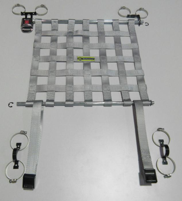 Beltenick Fensternetz komplett links, silber
Seite: links, Farbe: silber