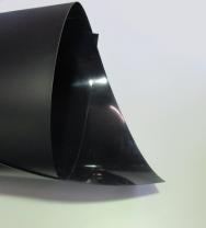 Kunststoffplatte PE schwarz  1mm 
1m x 2m