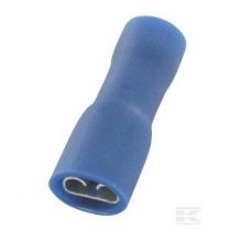 Flachsteckerhülse blau 6.3mm isoliert 
1,5-2,5 mm²