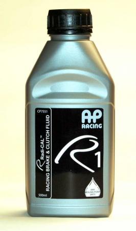 AP Racing Bremsflüssigkeit Radi-CAL™ R1 Brake Fluid - CP7551 D.O.T.3 
Siedepunkt 269° 0,5ltr Dose