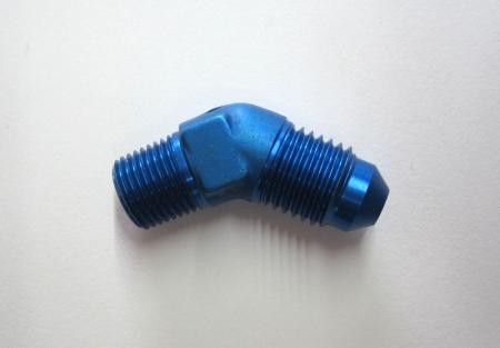 Adapter 45° JIC/NPT 
D03- 1/8x27