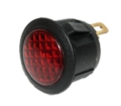 LED Warnleuchte rot 12V 