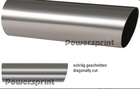 Powersprint Anschweiß-Endrohr Racing 
Ø 90 mm - schräg geschnitten