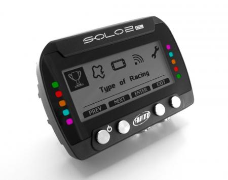 AIM Solo 2 DL Laptimer GPS Laptimer Datalogger 
mit integriertem Beschleunigungssensor