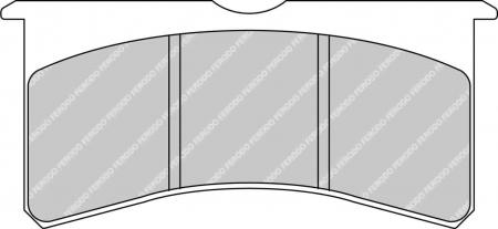 Ferodo Bremsbelagsatz Wilwood (7420) 
DS2500 Ford Fiesta R2 1.6 Bj. 2015 (VA) 