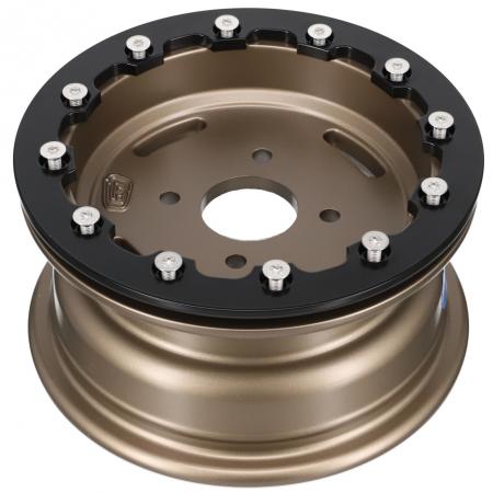 Beadlock Felge 5Jx10 (2+3) 
Lochkreis 4x100 (60mm Center)