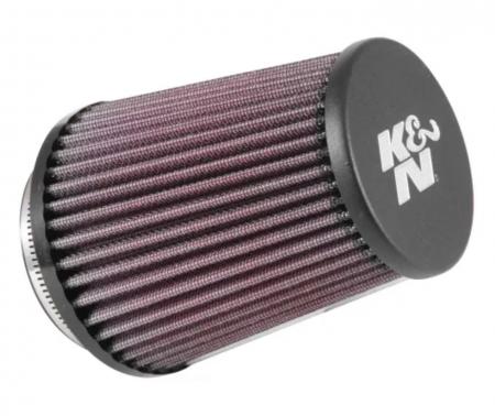 K&N Universalluftfilter, 76mm Flansch 
Konische Rundform, 114x89mm 133lg