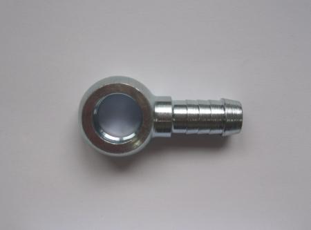Stahl-Ringstück 12,7mm Schlauch 
Bohrung 16mm Durchmesser