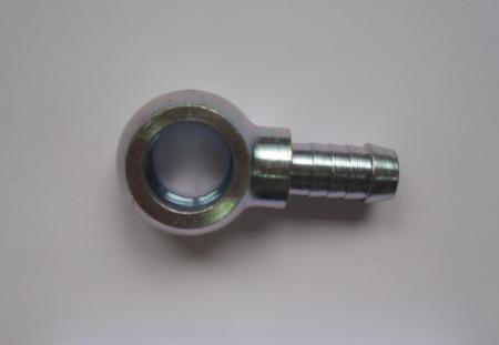 Stahl-Ringstück 15,8mm Schlauch 
Bohrung 18mm Durchmesser