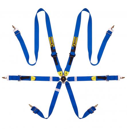 Beltenick 6-Punkt Gurt Tourenwagen (HANS)
Farbe: blau