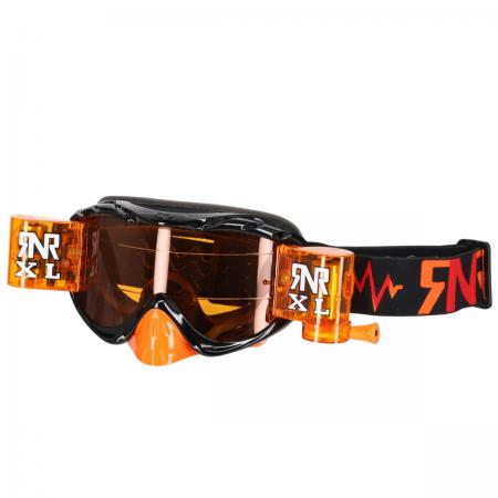 Rip n Roll Hybrid XL Crossbrille 
schwarz-orange