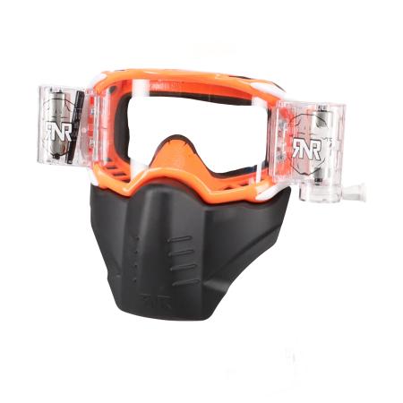 Rip n Roll Platinum XXL orange
Brille mit Roll Offs 