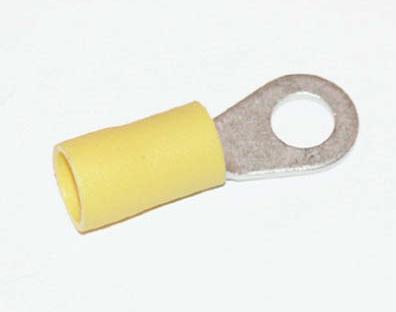 Augenkabelschuh gelb Bohrung 6,4mm 
4,0-10,0 mm²