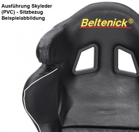 SIM RACING RENNSITZ Beltenick Cobra Vollschalensitz - schwarz EUR