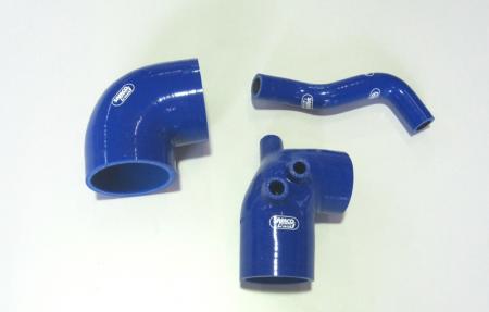 Samco Subaru Impreza Turbo GC8 Vers.1&2 JDM Import Vers. 
 3-teiliges Ansaugschlauchkit blau