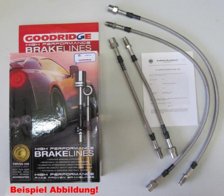 Goodridge Bremsschlauchsatz Honda Accord R 2,2l 
 4-teilig mit ABE