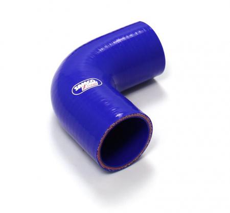 Samco Xtreme Reduzierstück 90° 63-57mm 
 blau Reduzierbogen