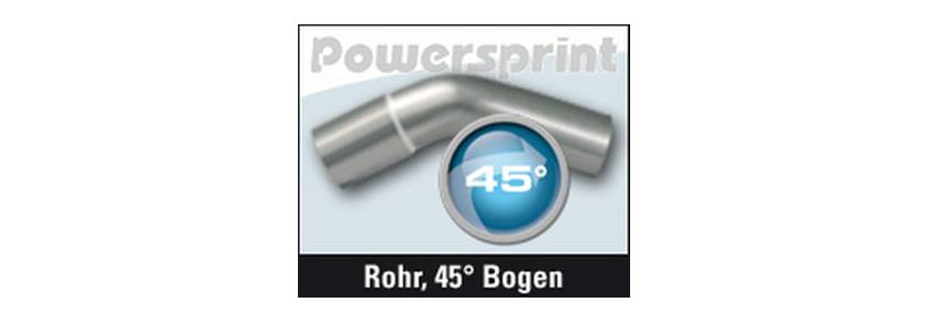 Bogen 45°