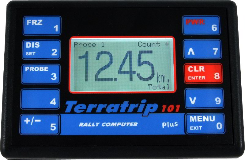Halter für Terratrip Rallyecomputer V4 und Geotrip rallye racepartscc Importeur 