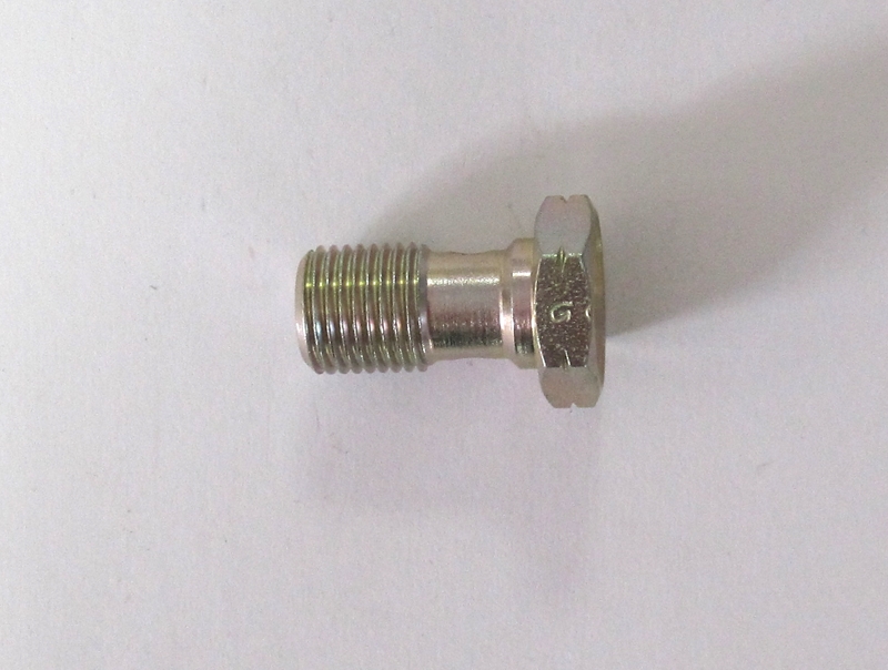 Hohlschraube M10x1 mm, SPIEGLER Aluminium silber eloxiert